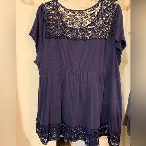 Torrid 4 babydoll top